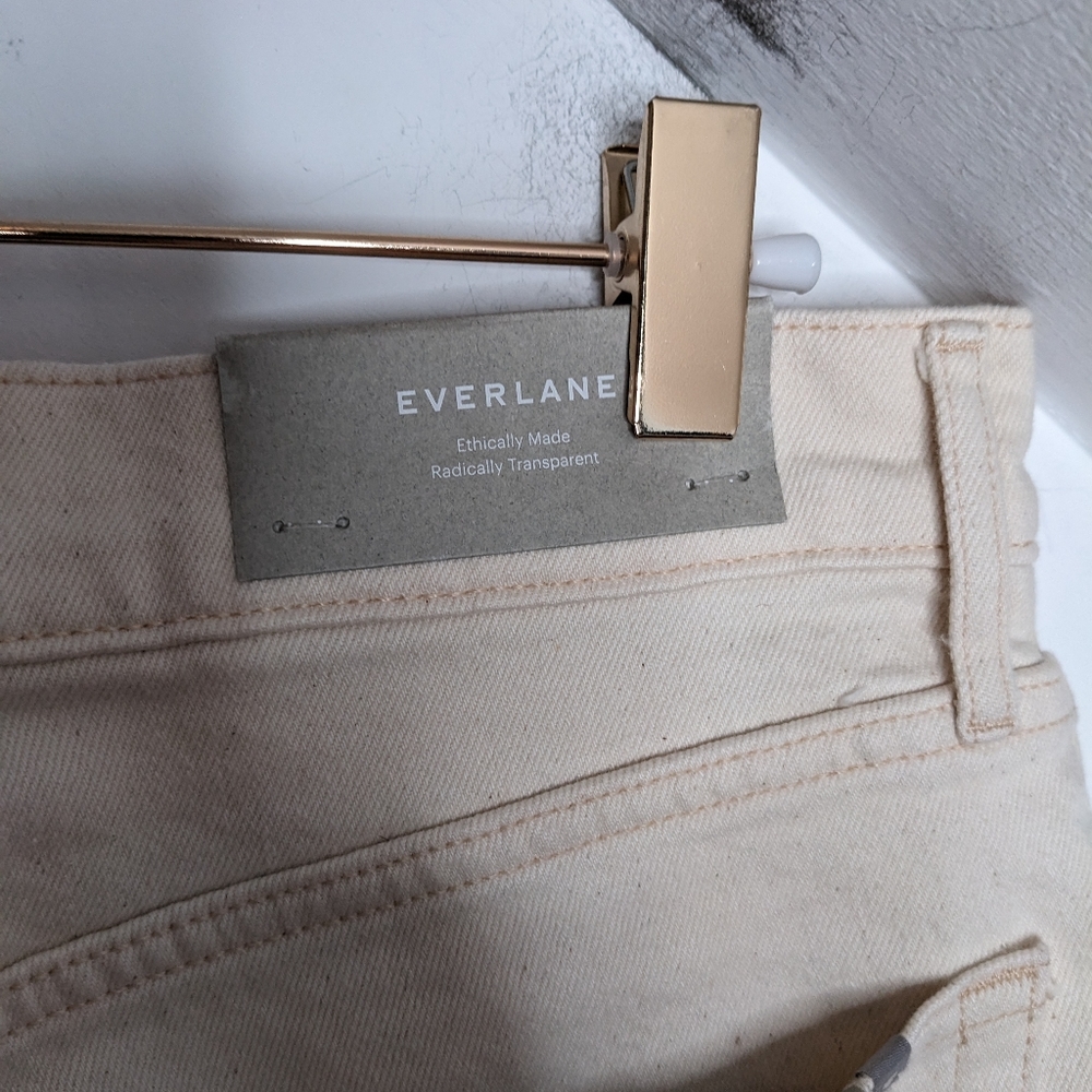 Women's Cream Jeans - Picture 3 of 8